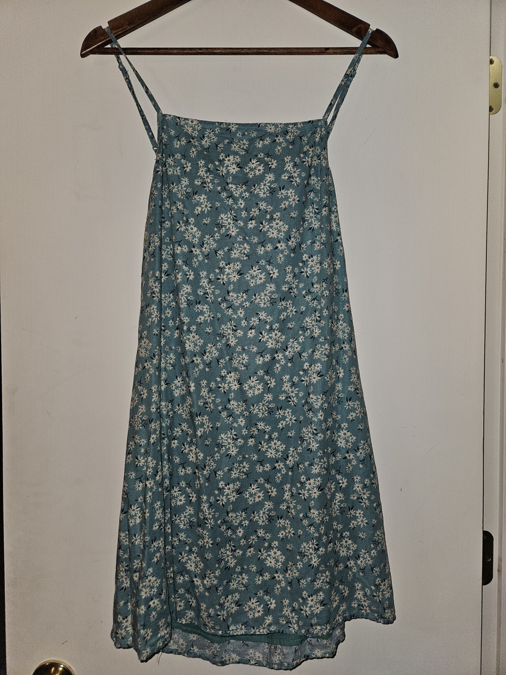 American Eagle Teal Floral Dress